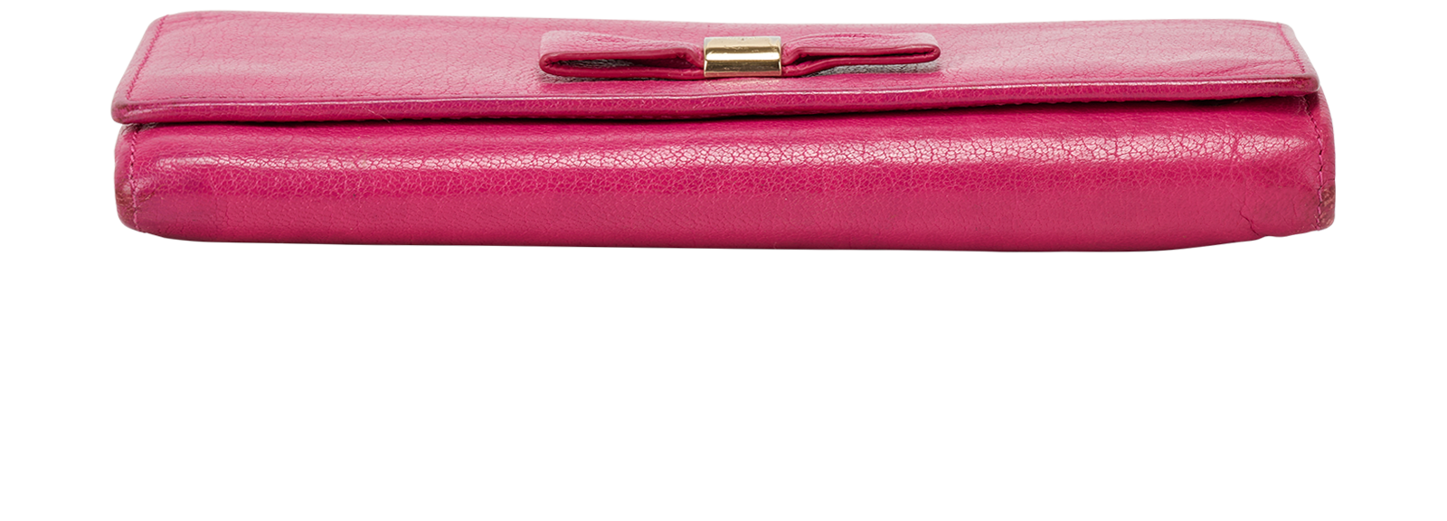Mulberry Bow Continental Wallet, &pound;90, Accessories, Pink, Leather, Top view